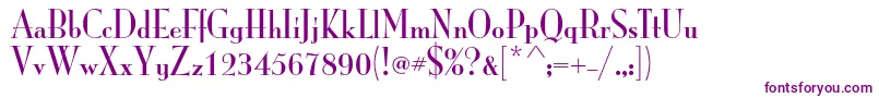 Шрифт MonalisastdSolid – фиолетовые шрифты