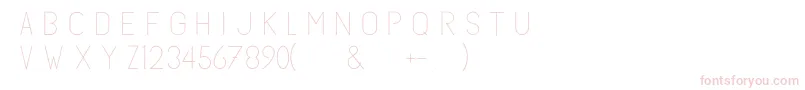 Subtlesanslight Font – Pink Fonts