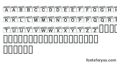 KrAction font – Linux Fonts