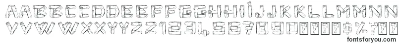 Timbers-Schriftart – Dekorative Schriften