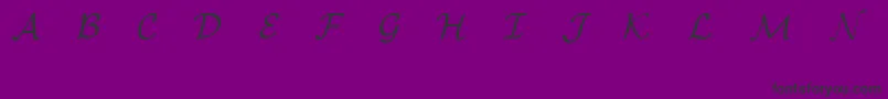 EuclidMathOne Font – Black Fonts on Purple Background