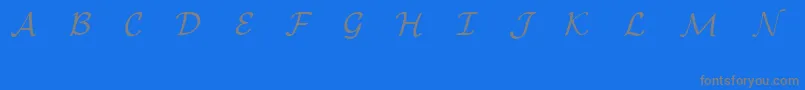 Шрифт EuclidMathOne – серые шрифты на синем фоне