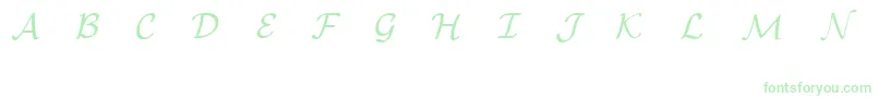 EuclidMathOne Font – Green Fonts on White Background