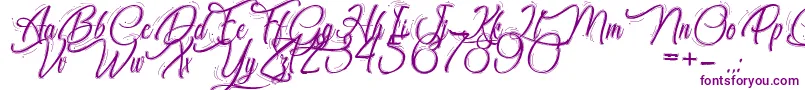 ChocolatineDuDimanche Font – Purple Fonts