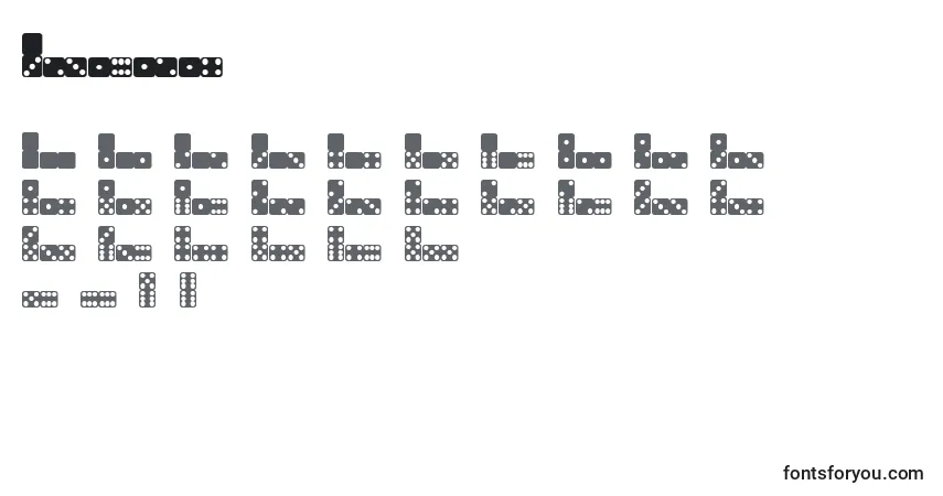 Шрифт Domik – алфавит, цифры, специальные символы