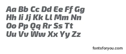 Exo2.0Blackitalic Font