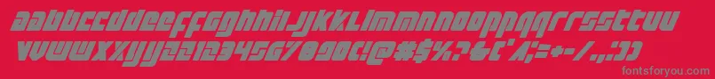 Подробнее о шрифте Exoplanetital Шрифт Exoplanetital – серые шрифты на красном фоне