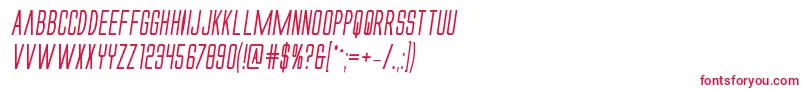 Alienleagueiiboldital Font – Red Fonts