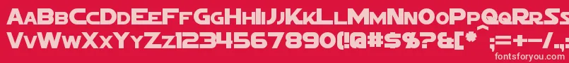 Más sobre la fuente SigmaFiveMarquee fuente SigmaFiveMarquee – Fuentes Rosadas Sobre Fondo Rojo