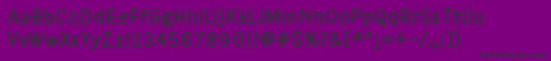 FromHereToEternity Font – Black Fonts on Purple Background