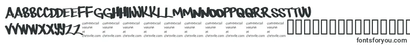 Therebemonsters Font – Catalog
