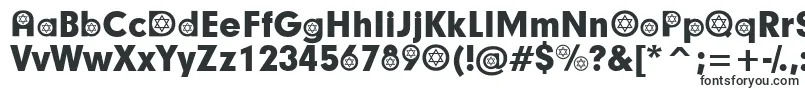 Czcionka HebrewParticipants – Katalog
