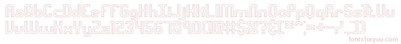 IntersectCBrk-Schriftart – Rosa Schriften