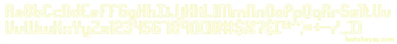 IntersectCBrk Font – Yellow Fonts