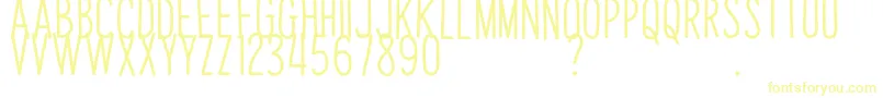 PapayaSunriseD Font – Yellow Fonts