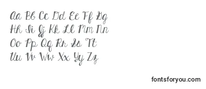 Обзор шрифта Kghardcandysolid