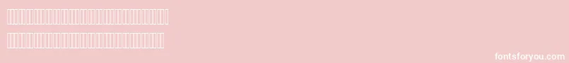 AlharfaljadidTwoLatinFigures Font – White Fonts on Pink Background
