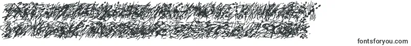 Czcionka Pollock5c – niezrozumiałe czcionki