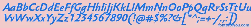 fuente SebastiantextucfBolditalic – Fuentes Azules Sobre Fondo Rosa