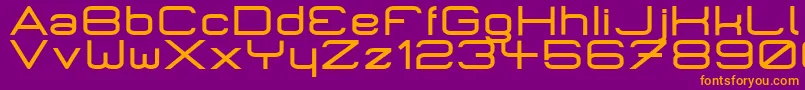 More about MicromiepsPhat Font MicromiepsPhat Font – Orange Fonts on Purple Background