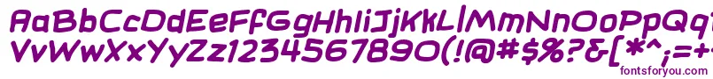 SundaycomicsBbBold Font – Purple Fonts on White Background