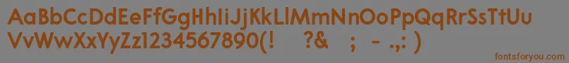 03Apompadourboldsample-fontti – ruskeat fontit harmaalla taustalla