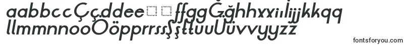fuente LtOksanaBoldItalic – Fuentes azerbaiyanas