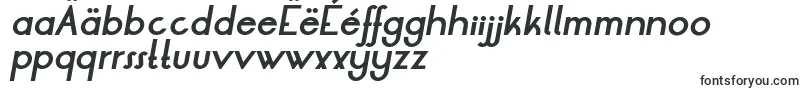 Czcionka LtOksanaBoldItalic – macedońskie czcionki