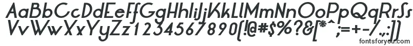 LtOksanaBoldItalic-fontti – Liike-elämän fontit