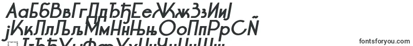 LtOksanaBoldItalic-fontti – serbialaiset fontit