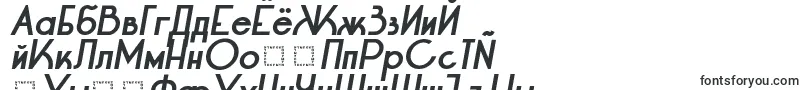 LtOksanaBoldItalic-Schriftart – mongolische Schriften