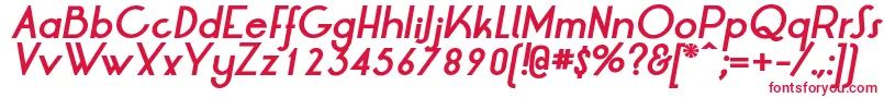 LtOksanaBoldItalic Font – Red Fonts