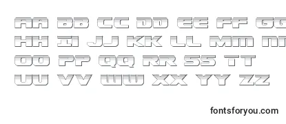 Dekarangerchrome Font
