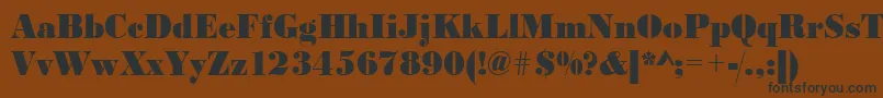 Подробнее о шрифте Urwbodonidextbolextnar Шрифт Urwbodonidextbolextnar – чёрные шрифты на коричневом фоне