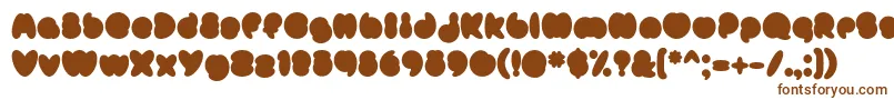 MisterLoopyFill Font – Brown Fonts