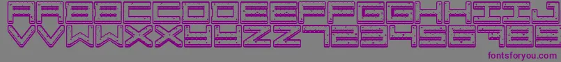 CrazyCookies Font – Purple Fonts on Gray Background