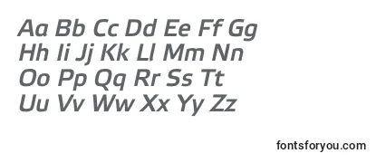 ElektraLightProBoldItalic-fontti