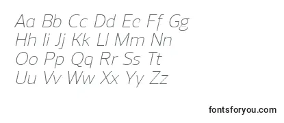 ReganLightitalic Font