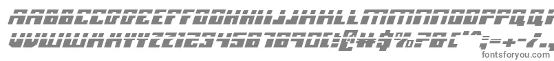 MicronianLaserItalic Font – Gray Fonts