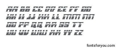 MicronianLaserItalic Font