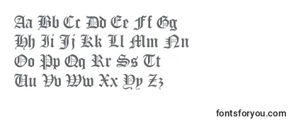 Ancientgermangothicc フォントのレビュー