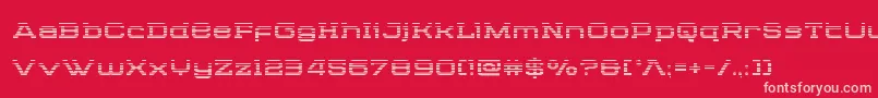 Cydoniacenturygrad Font – Pink Fonts on Red Background