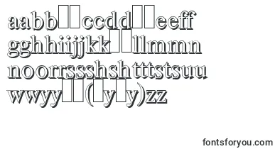 ThamesshadowRegular font – hausa Fonts