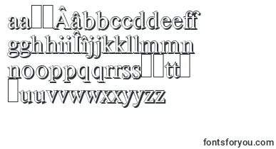 ThamesshadowRegular font – romanian Fonts