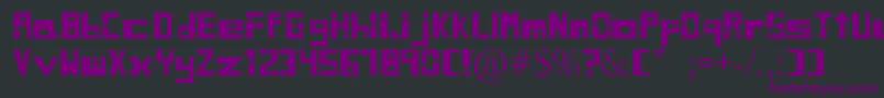 SiblingRivalry Font – Purple Fonts on Black Background