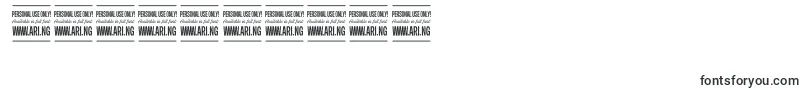 SpecifypersonalConmediumitalic Font – Fonts for Numbers and Digits