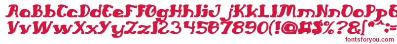 EverlastingSongBoldItalic Font – Red Fonts