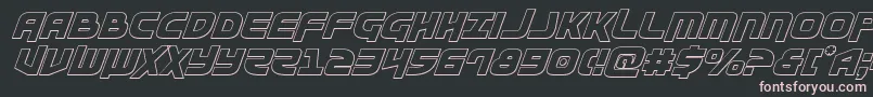 Moltorsoutital Font – Pink Fonts on Black Background