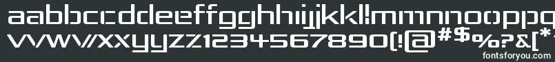RepublikaIvExp Font – White Fonts on Black Background