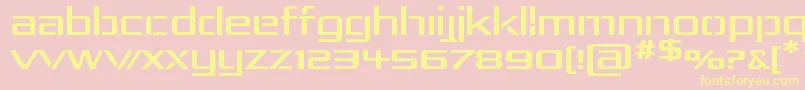 More about RepublikaIvExp Font RepublikaIvExp Font – Yellow Fonts on Pink Background